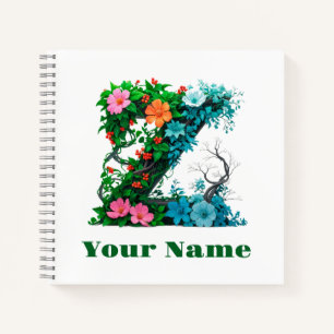 Cuaderno Letra Z Personalizada