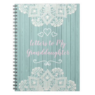 Cuaderno Letras adaptables a mi nieta