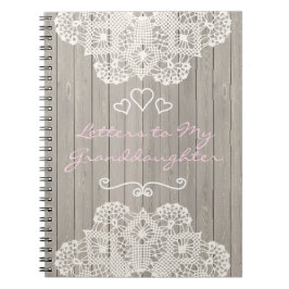 Cuaderno Letras adaptables a mi nieta