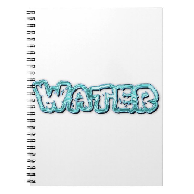 Cuaderno Letras de agua potable (Frente)