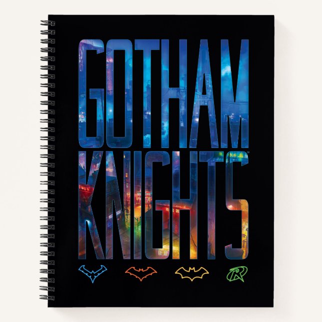 Cuaderno Letras de Gotham Knights City (Anverso)