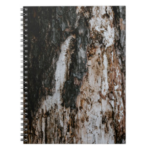 Cuaderno Letrero de madera marrón