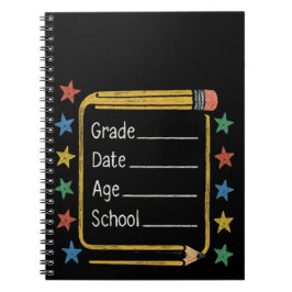 Cuaderno Letrero de Regreso a Clases | Primer Día de Escuel