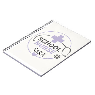 Cuaderno Letrero Personalizado de Oficina de Enfermera Esco