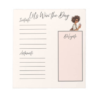 Cuaderno Let's Win the Day
