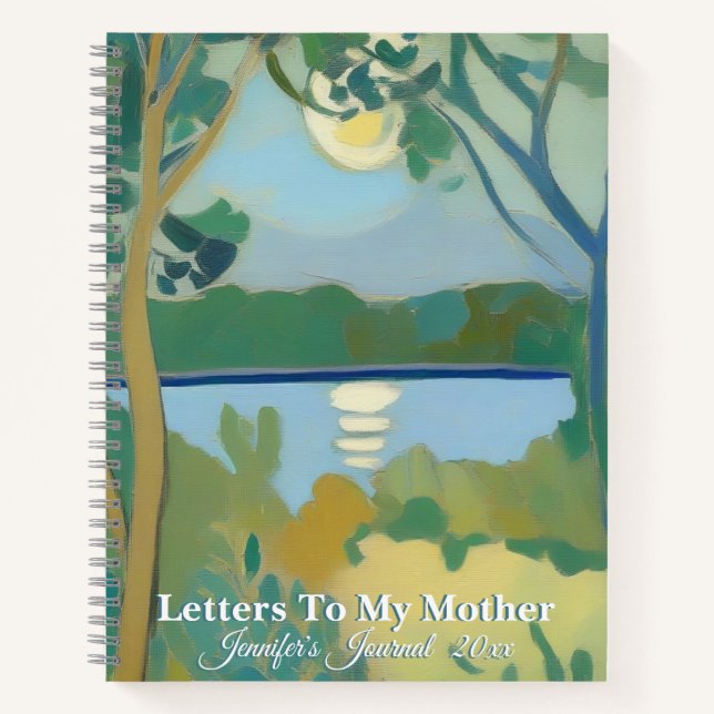 Cuaderno Letters to My Mother Spiral Notebook (Anverso)