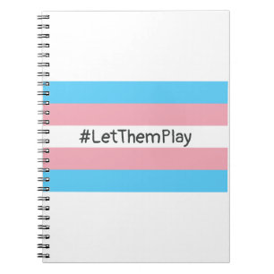 Cuaderno #LetThemPlay atletas transgénero transgénero bande