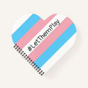 Cuaderno #LetThemPlay atletas transgénero transgénero bande