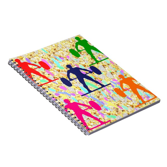 Cuaderno Levantamiento de pesas (Lado Derecho)