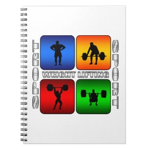 Cuaderno Levantamiento de Pesas Espectacular