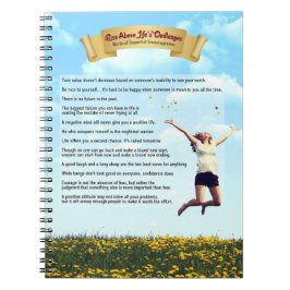 Cuaderno Levántate frente a los desafíos de la vida: humor,