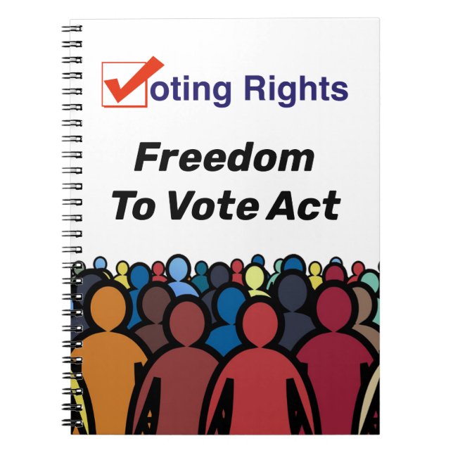 Cuaderno Ley de derecho de voto (Frente)