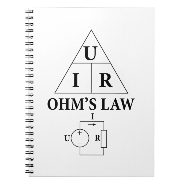 Cuaderno Ley de Ohm (Frente)