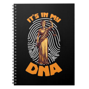 Cuaderno Ley Es En El ADN Del Abogado