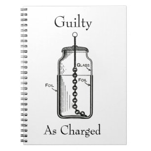 Cuaderno Leyden Jar Culpable según acusación