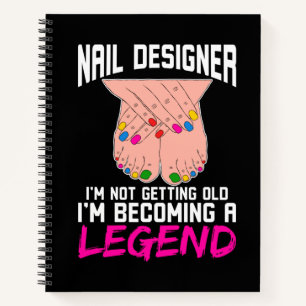 Cuaderno Leyenda de Nail Designer