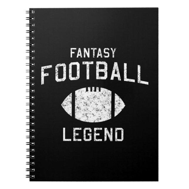 Cuaderno Leyenda del fútbol de la fantasía (Frente)