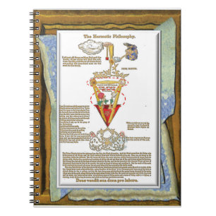Cuaderno Leyendas Canon Rosicrucian 33 Rosa y Lily Tableau