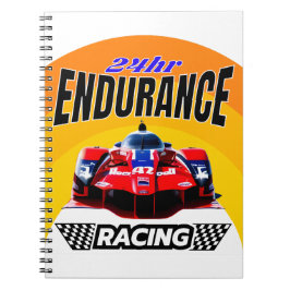 Cuaderno Leyendas de velocidad: Racer de resistencia las 24
