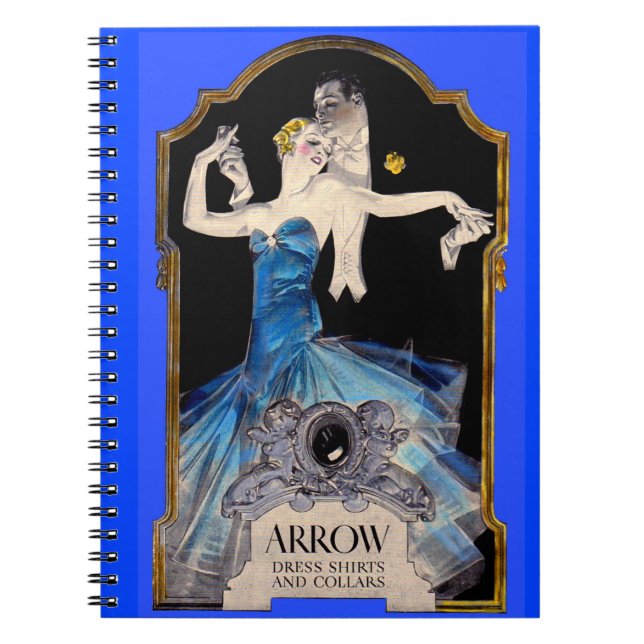 Cuaderno Leyendecker Arrow shirt Nº 1 de los años 20 (Frente)