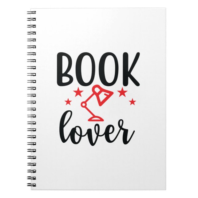 Cuaderno Leyendo el amante del libro de arte (Frente)