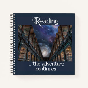 Cuaderno Leyendo ...el bloc de notas Adventure Continua