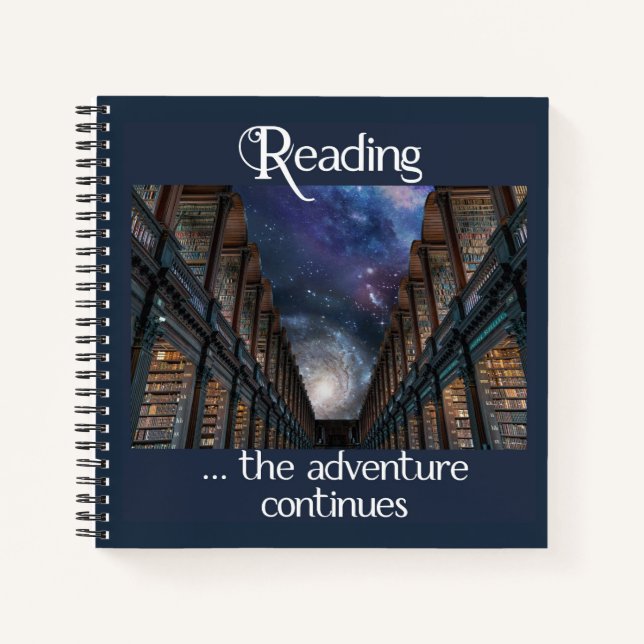 Cuaderno Leyendo ...el bloc de notas Adventure Continua (Anverso)