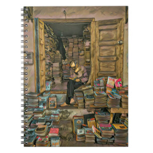 Cuaderno Leyendo El Regalo De Los Amantes Para Bibliotecari