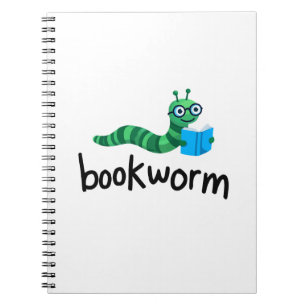 Cuaderno Leyendo librero Buddy Cute con libro