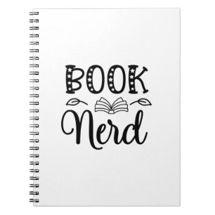 Cuaderno Leyendo Nerd libro de arte