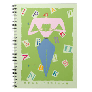 Cuaderno Leyendo palabras y frases de mujer