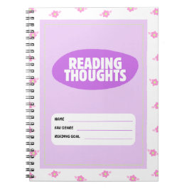 Cuaderno Leyendo pensamientos: Diario de seguimiento de lec