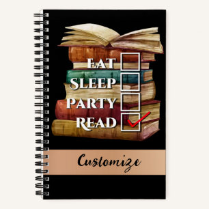 Cuaderno Leyendo primer Personalizado