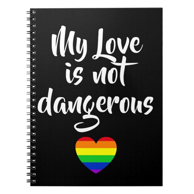 Cuaderno #LGBT #love #primo #gay #lesbian #libertad #desfil (Frente)