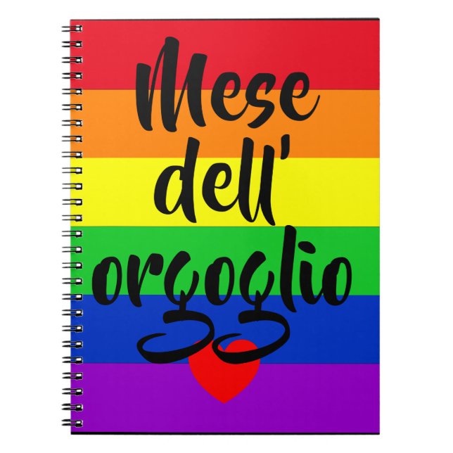 Cuaderno #LGBT #love #primo #gay #lesbian #libertad #desfil (Frente)