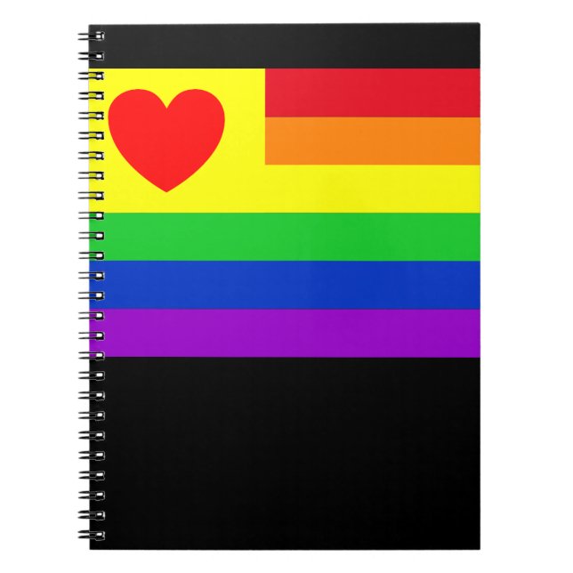 Cuaderno #LGBT #love #primo #gay #lesbian #libertad #desfil (Frente)