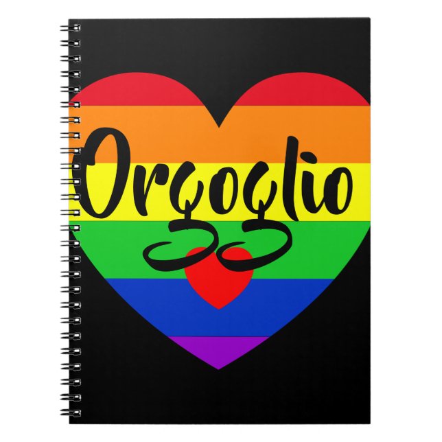 Cuaderno #LGBT #love #primo #gay #lesbian #libertad #desfil (Frente)