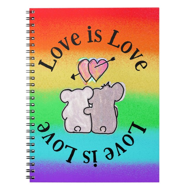 Cuaderno LGBTQ Koala (Frente)