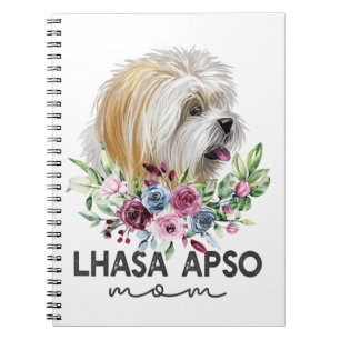 Cuaderno Lhasa Apso Shirt Gifts Dog Mom