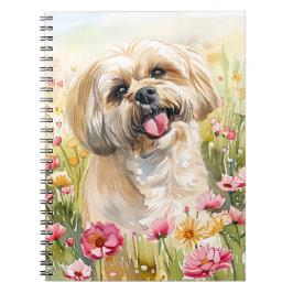 Cuaderno Lhasa Apso Watercolor Journal