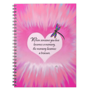 Cuaderno Libélula atesorada de los recuerdos