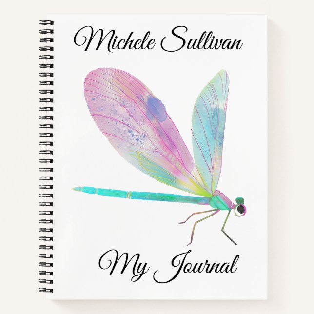 Cuaderno Libélula linda (Anverso)