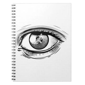 Cuaderno libélula ocular
