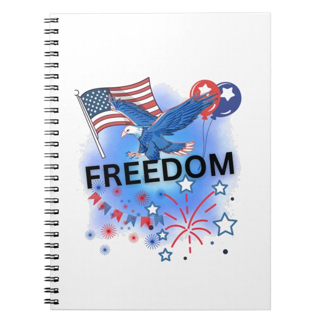 Cuaderno Libertad de USA (Frente)