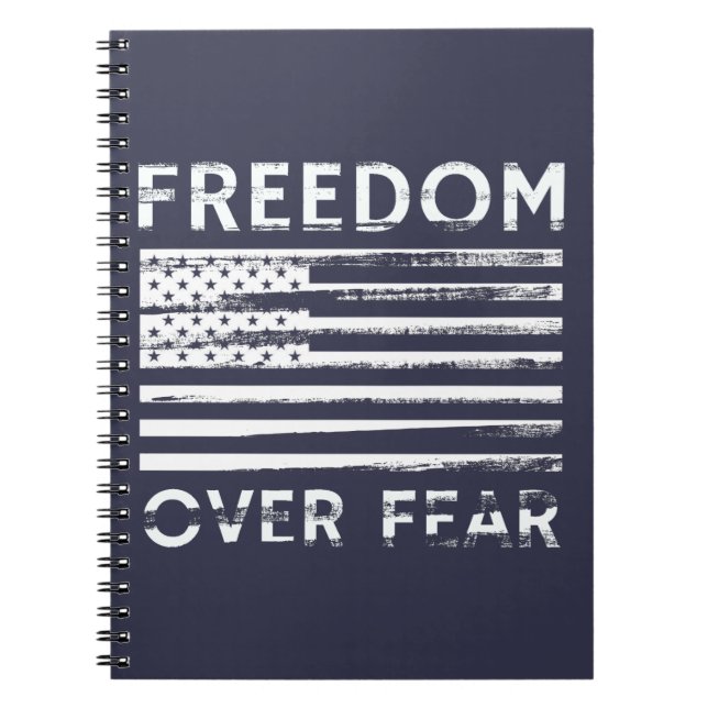 Cuaderno Libertad por miedo (Frente)