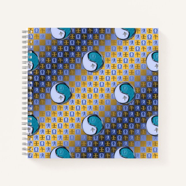 Cuaderno Libra & Caballo de Agua (Anverso)
