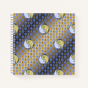 Cuaderno Libra & Caballo de Metal