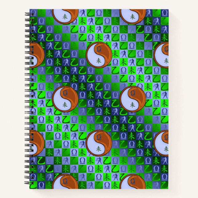 Cuaderno Libra & Cabra de Madera (Anverso)