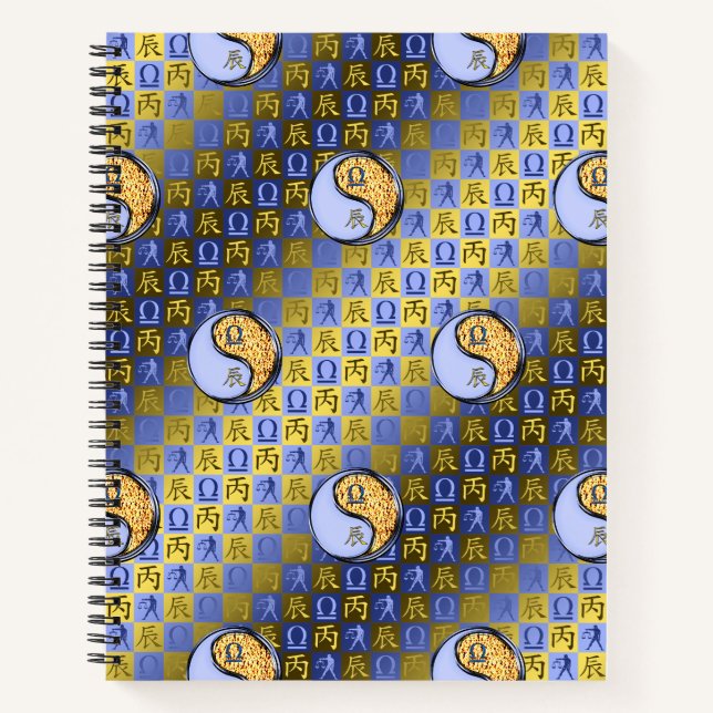 Cuaderno Libra & Dragón de Fuego (Anverso)