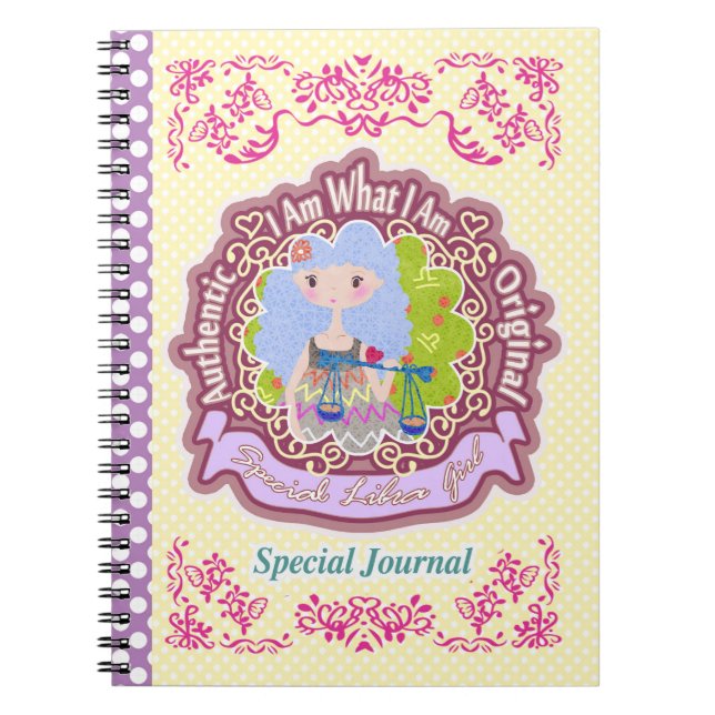 Cuaderno Libra Horoscope (Frente)